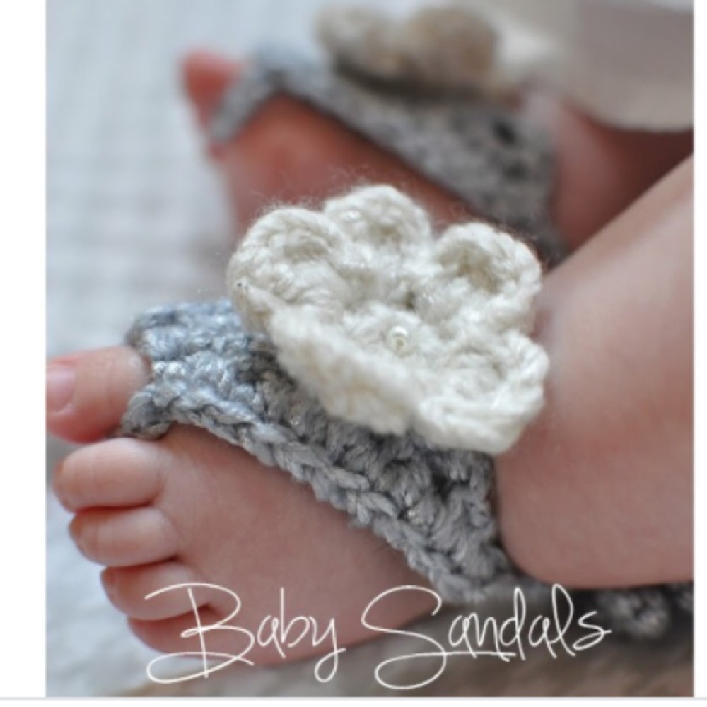 Barefoot baby sandals
